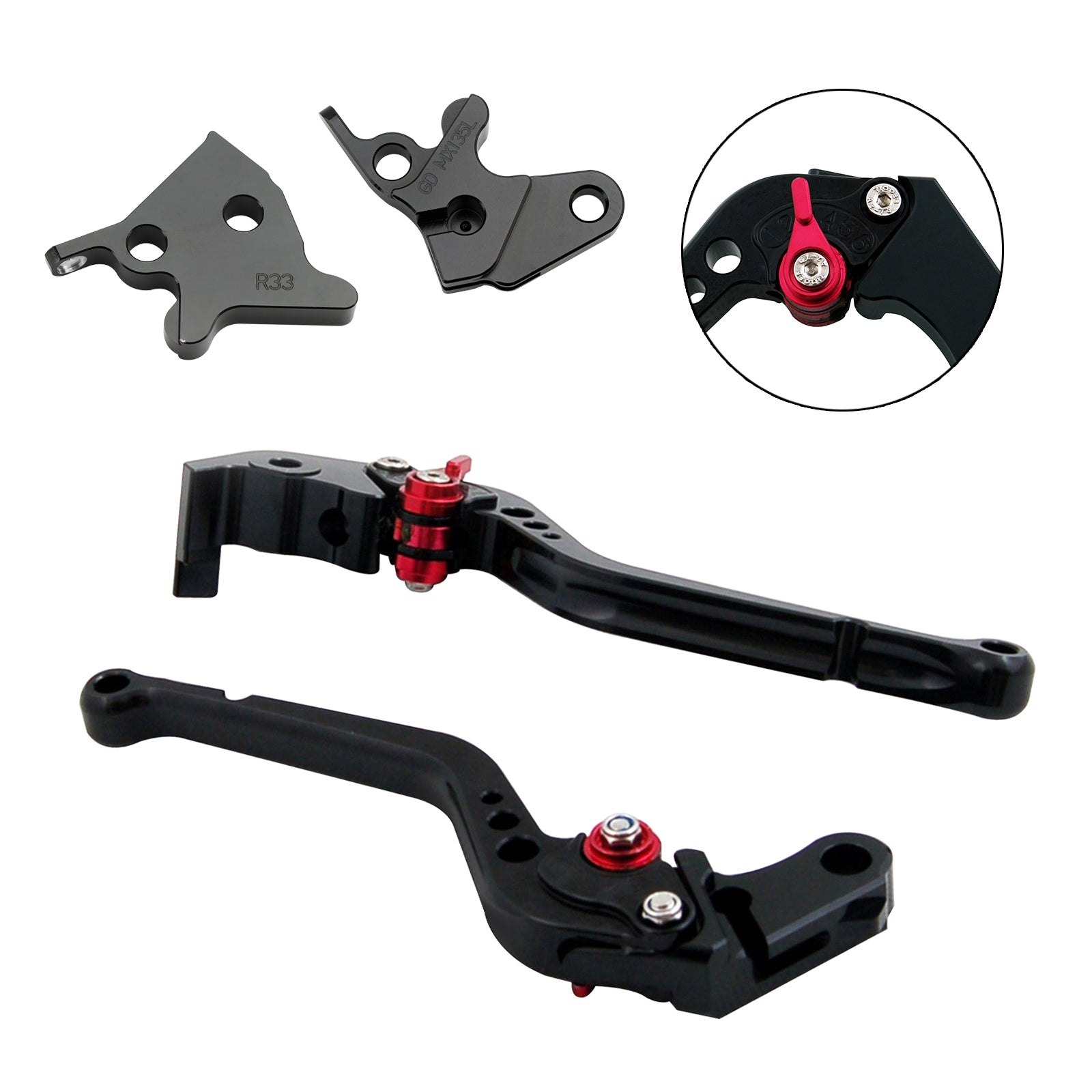 2005-2014 Yamaha YBR125 Long Lever de frein d'embrayage