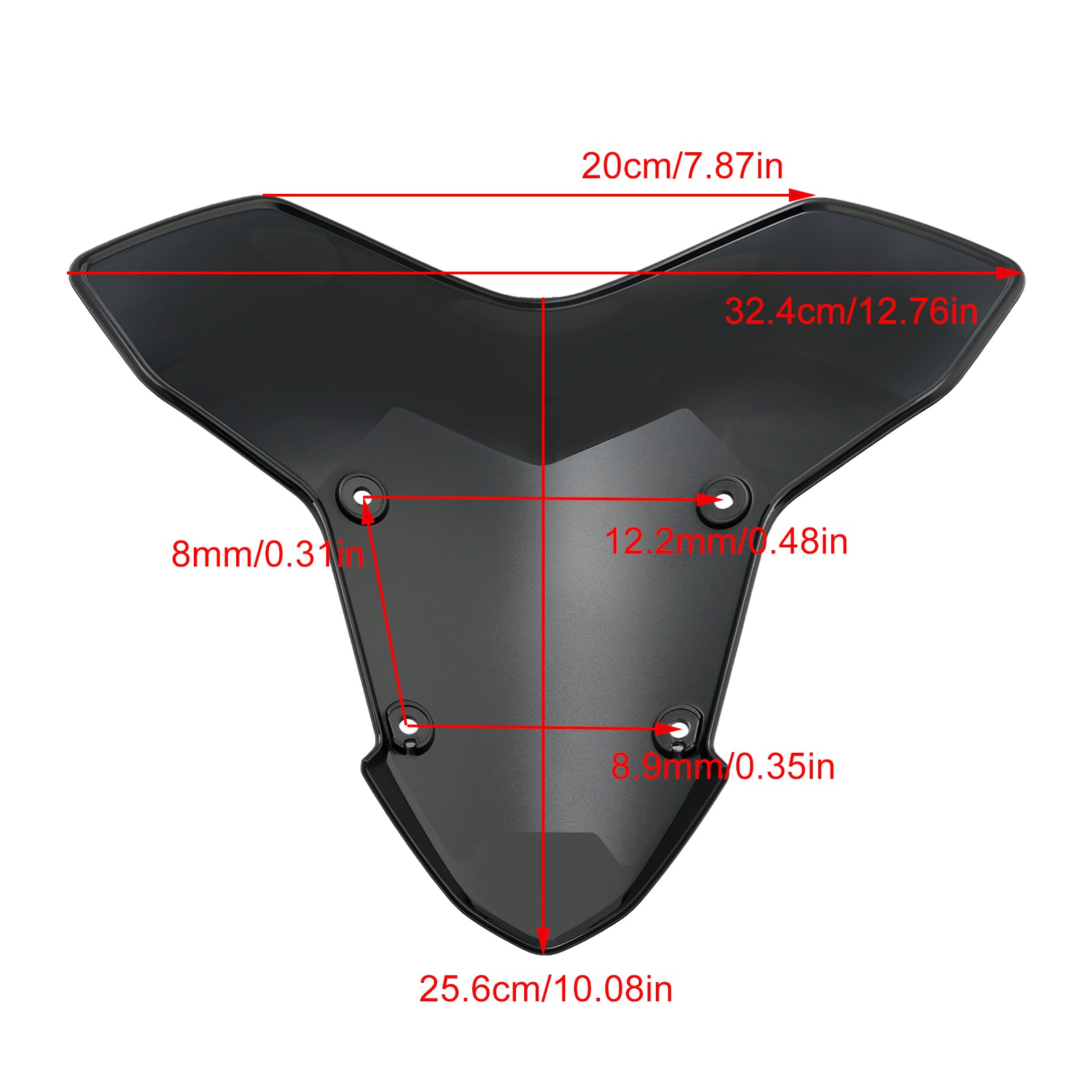 2020-2024 Kawasaki Z900 Windshield Windscreen