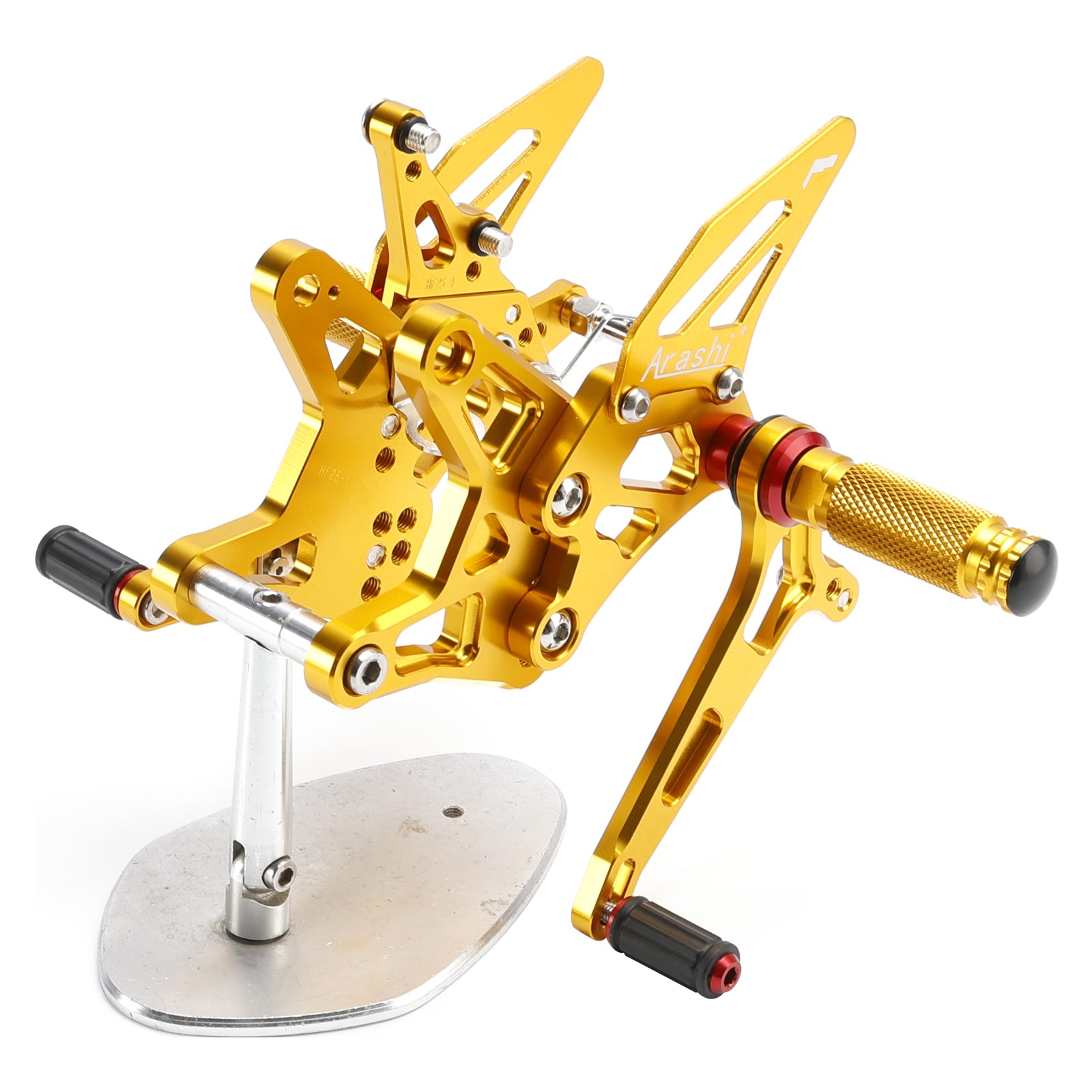 2024-2025 Kawasaki Ninja ZX6R ZX636 CNC Aluminum Rearsets Footpegs