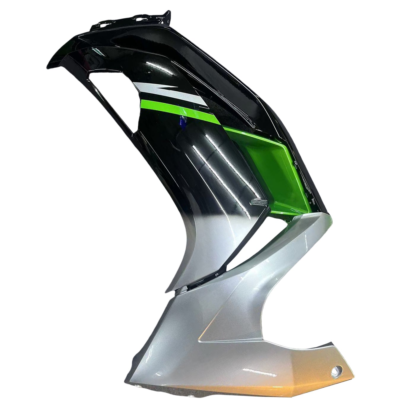 Amotopart 2012-2016 Kawasaki Ninja 650 EX650 Green Black White Fairing Kit