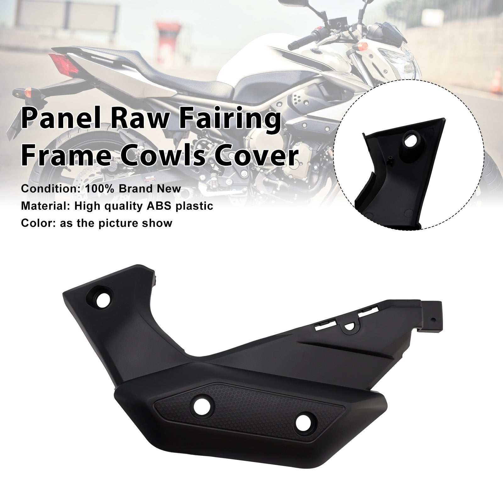 Yamaha XJ6 2009 -2012 Right Panel Raw Fairing Frame Cowls Cover