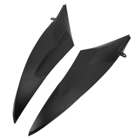 Pair Gas Tank Side Trim Cover Panel Fairing Cowl For Yamaha YZF R6 2006-2007