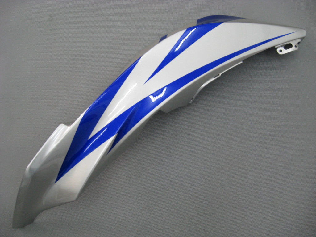 Amotopart 2007-2008 Honda CBR600RR Kit de carenado azul y plateado