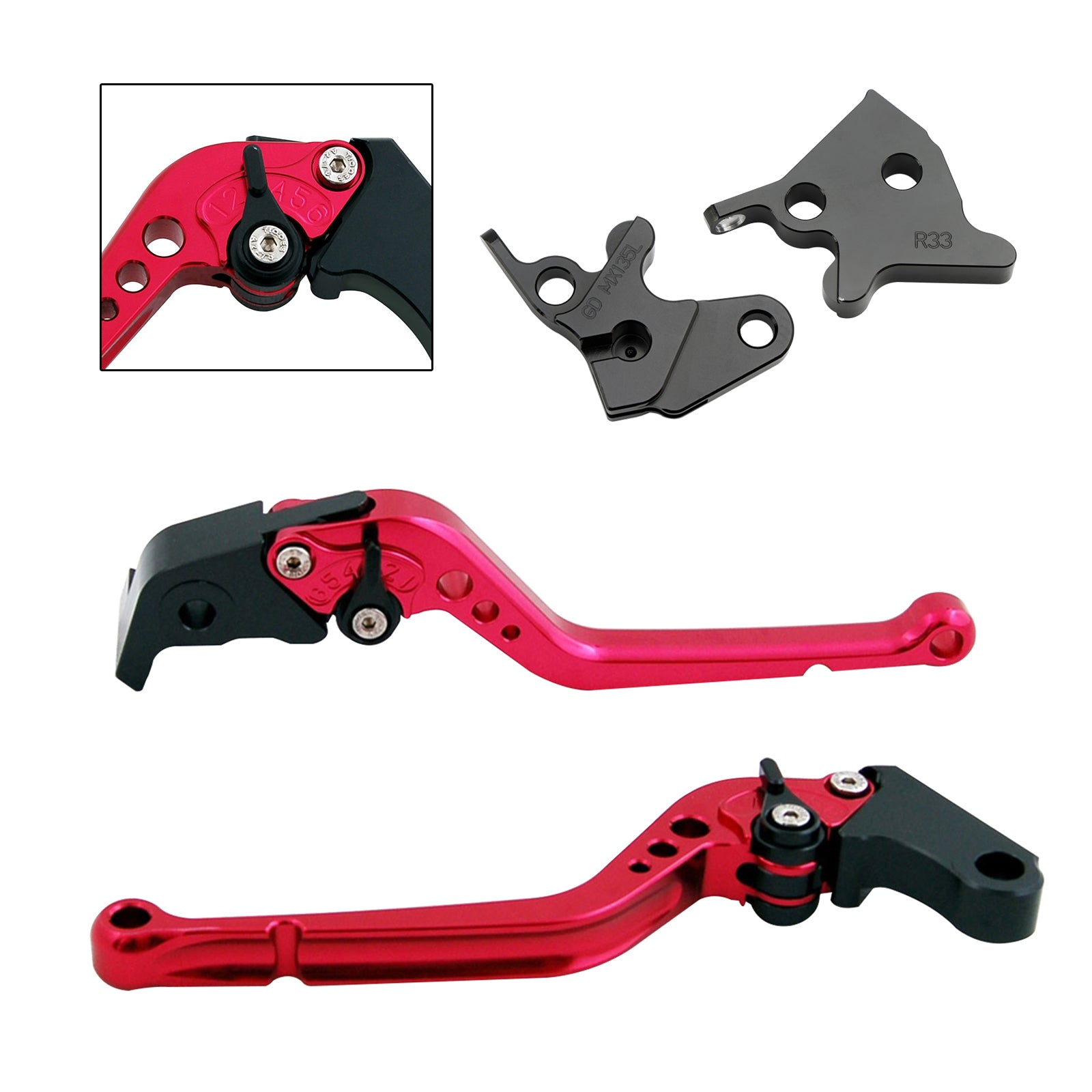 2005-2014 Yamaha YBR125 Langer Kupplungsbremshebel