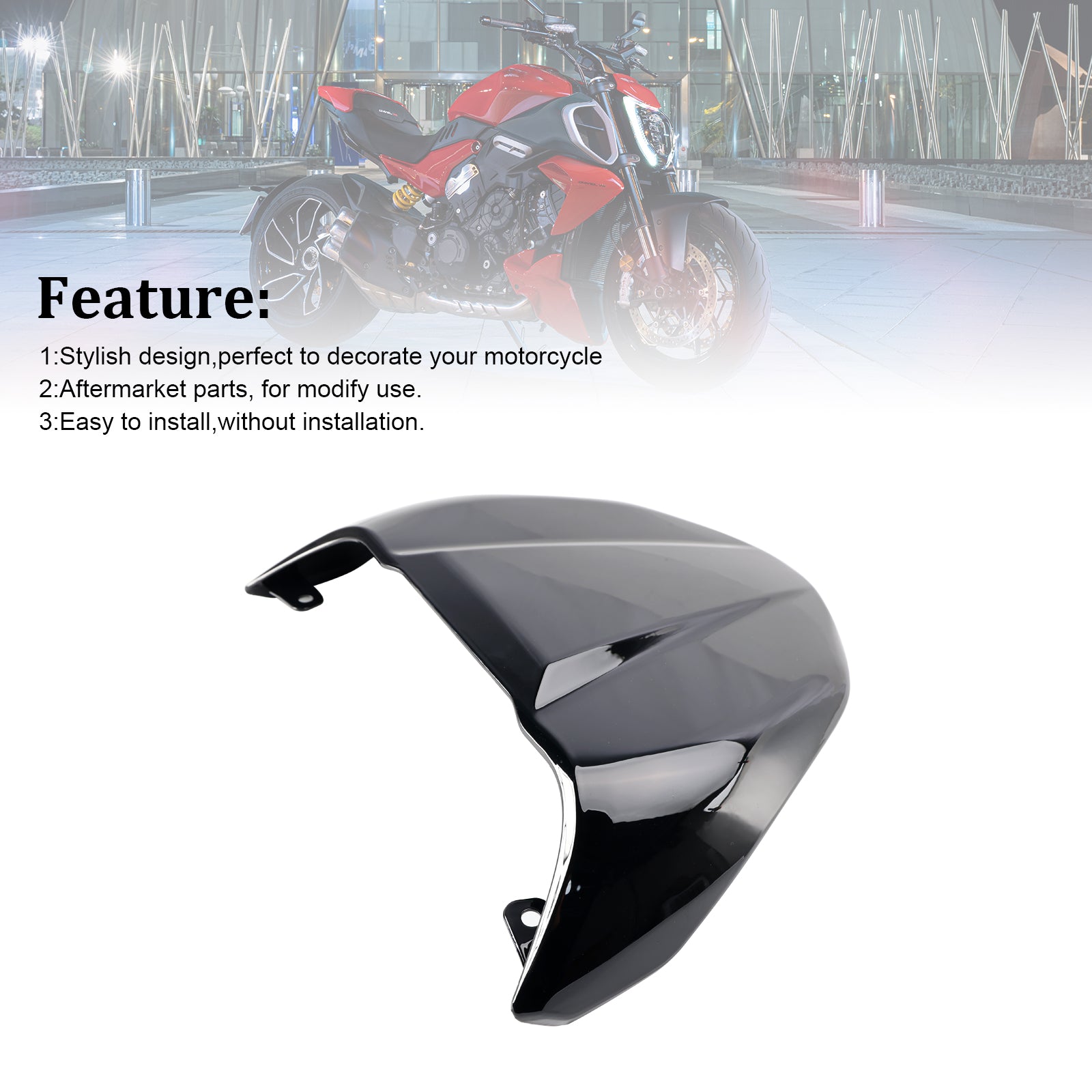 2023-2024 Ducati Diavel V4 Tail Rear Seat Cover Fairing Cowl