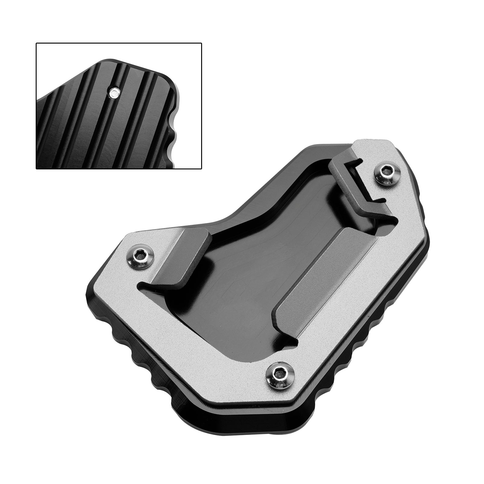 12-15 Tiger 1200 Explorer (V13VG) Kickstand Enlarge Plate Pad