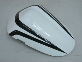 Amotopart 2005-2006 Suzuki GSXR1000 K5 White with Black Stripe Fairing Kit