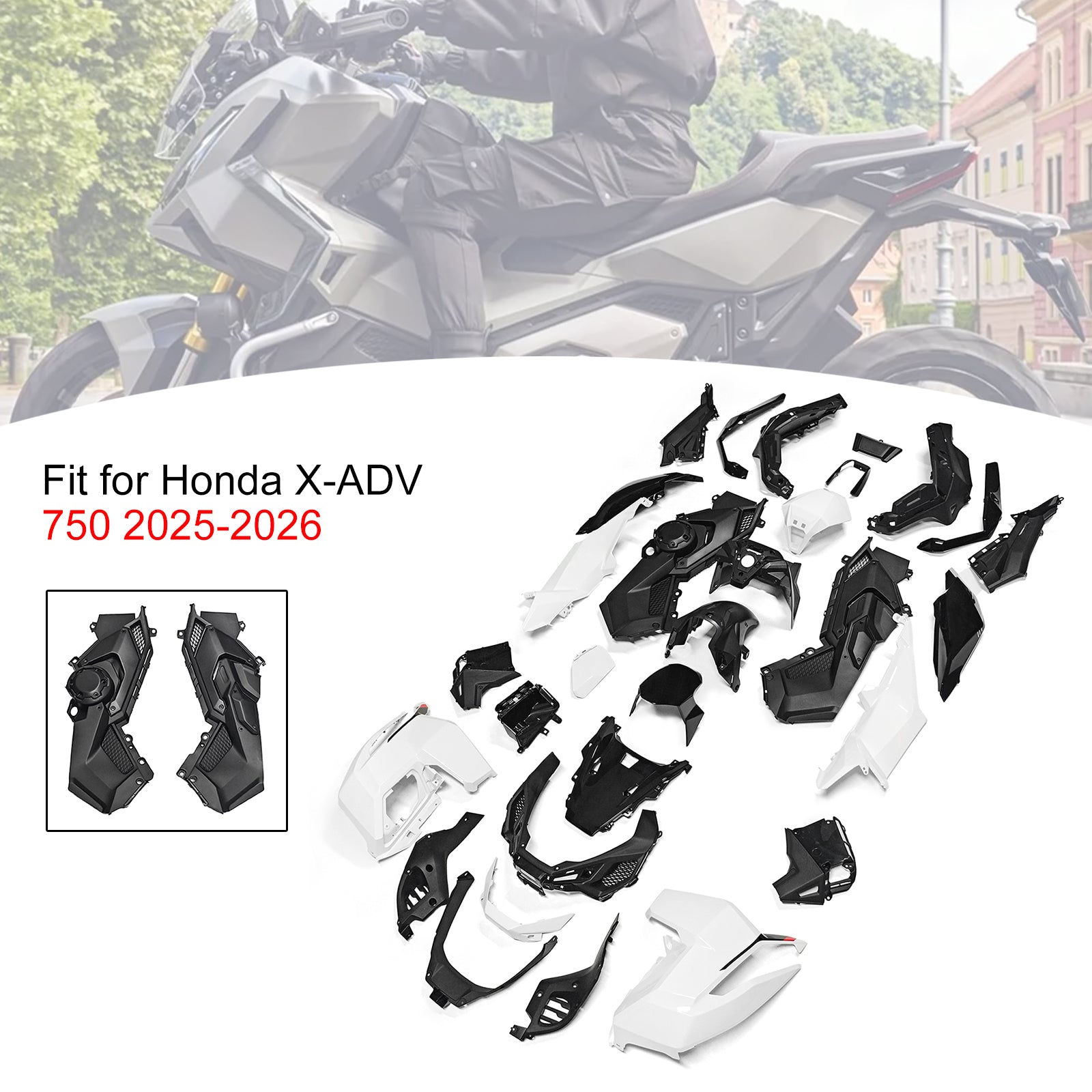 Amotopart 2025-2026 Honda X-ADV 750 Collection de kits de carénage