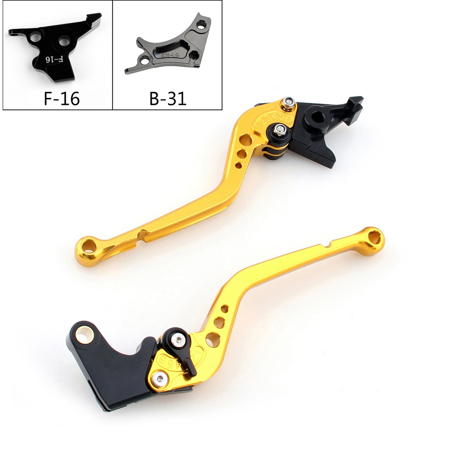 17-18 BMW G310R G310GS Motorcycle Long Adjustable Brake Clutch Levers BK