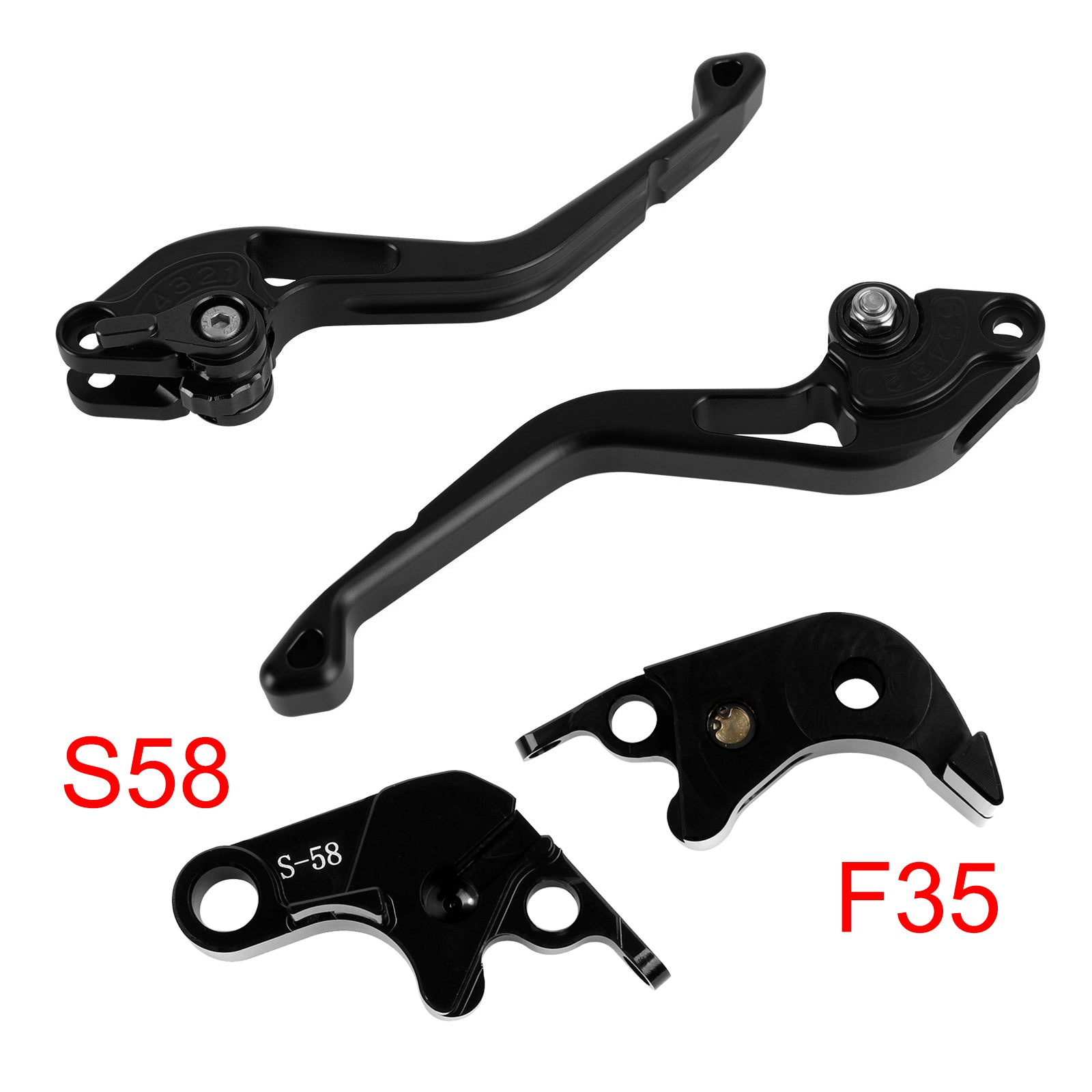 2015 sort Suzuki GSXR60006-10 GSX-S1000/F NY kort koblings bremsegreb