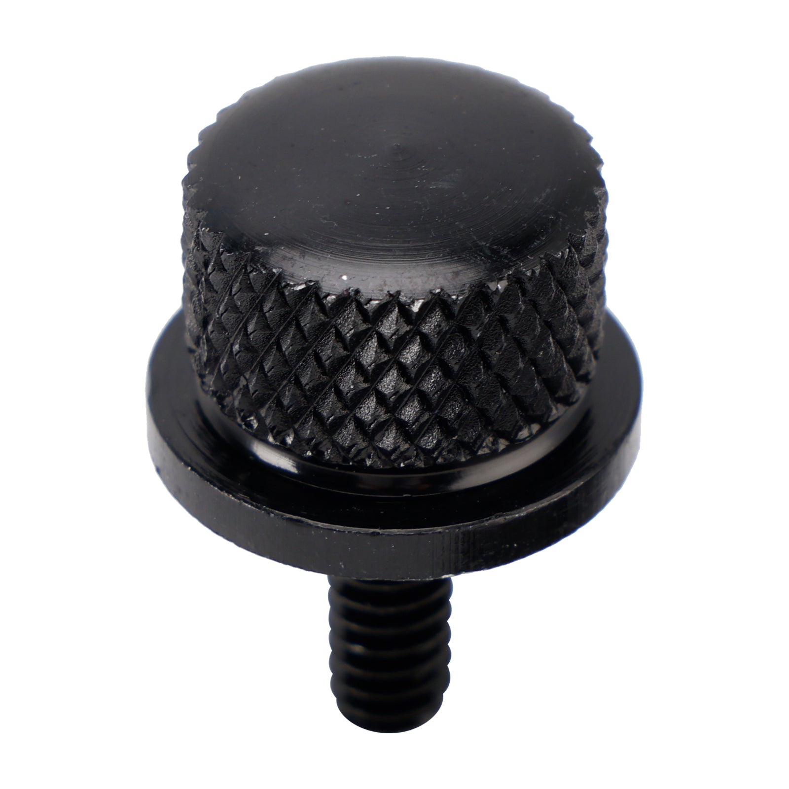 Touring Softail Dyna 1/4"-20 Black Fender Seat Bolt Screw Quick Release