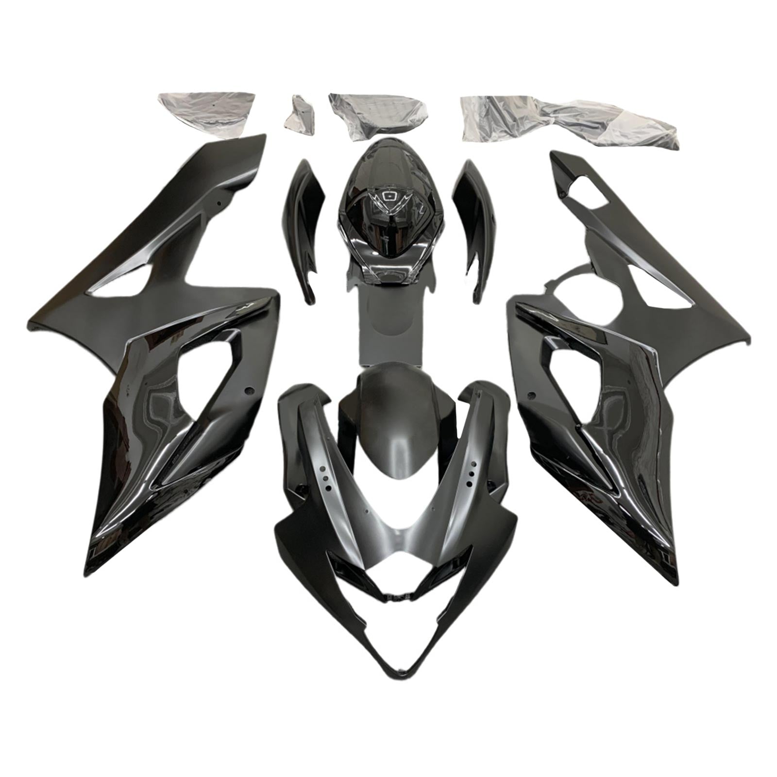 Amotopart 2005-2006 Suzuki GSXR1000 K5 Black Fairing Kit