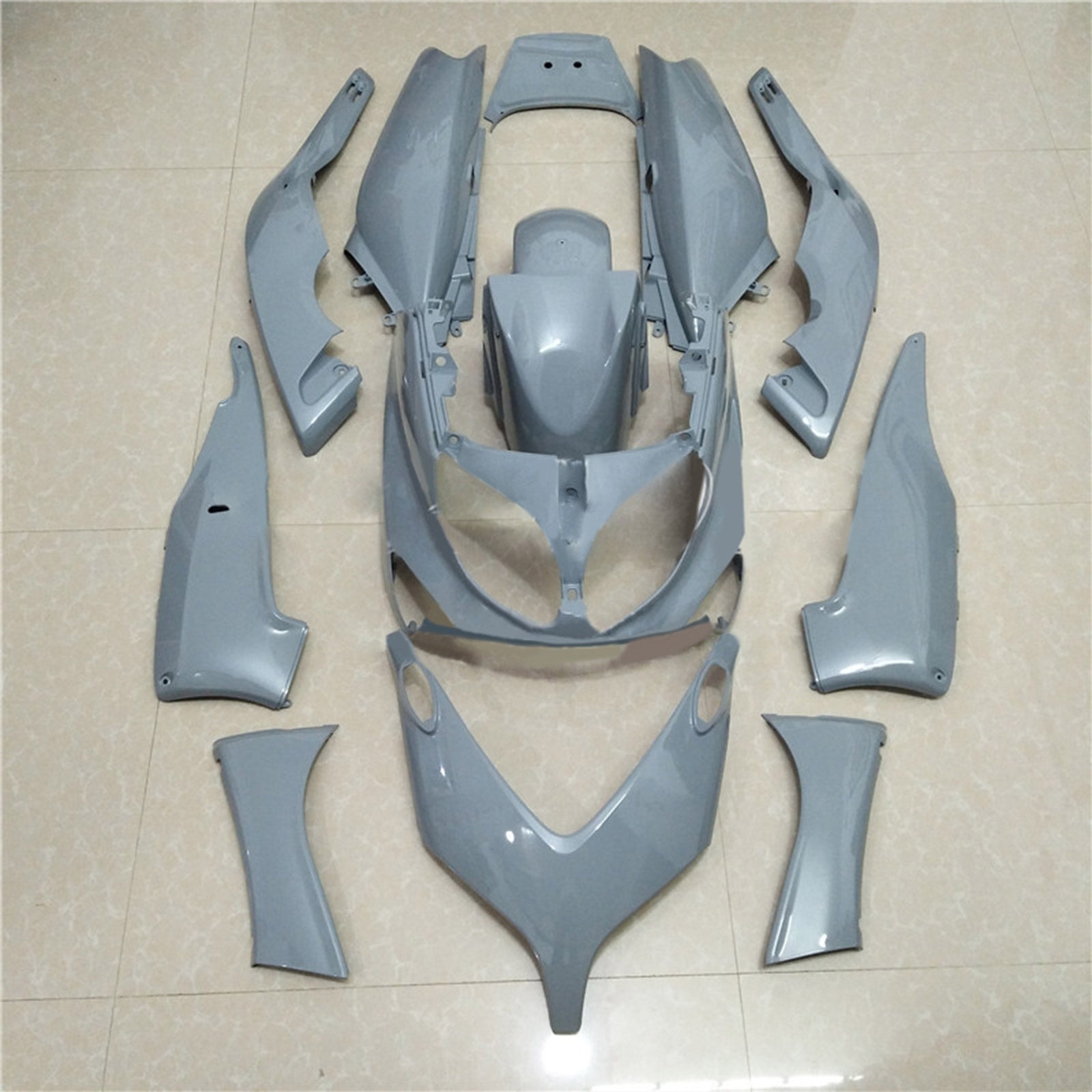 Graues Verkleidungsset für Yamaha T-Max 2001–2007 von Amotopart