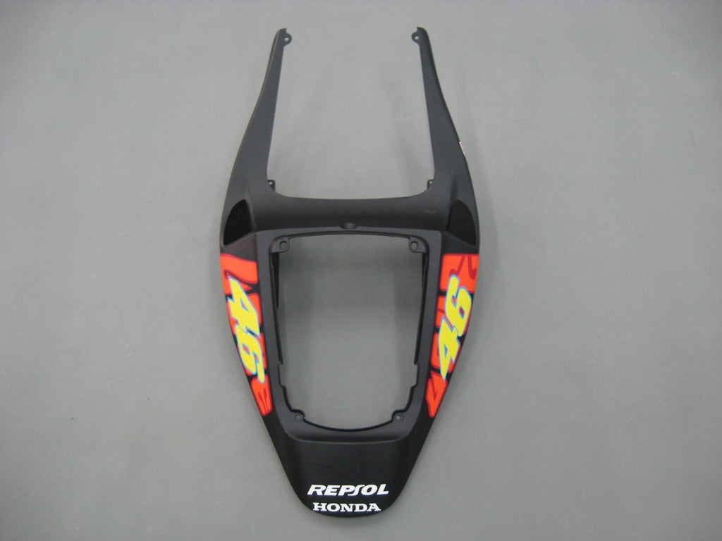 Amotopart 2005-2006 Honda CBR600RR Matte Black with Red Logos Fairing Kit