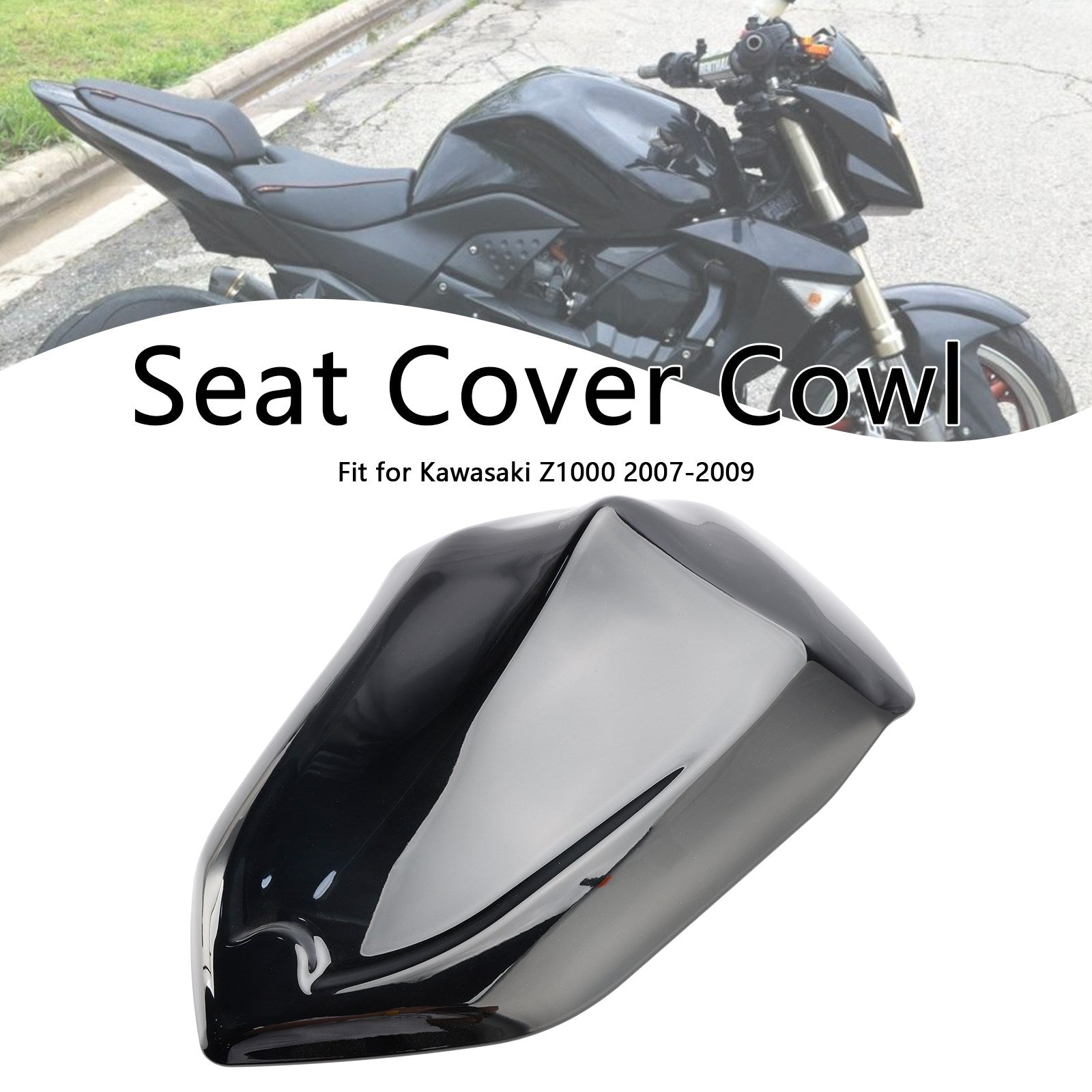 Cubierta de carenado para asiento trasero Kawasaki Z1000 07-09