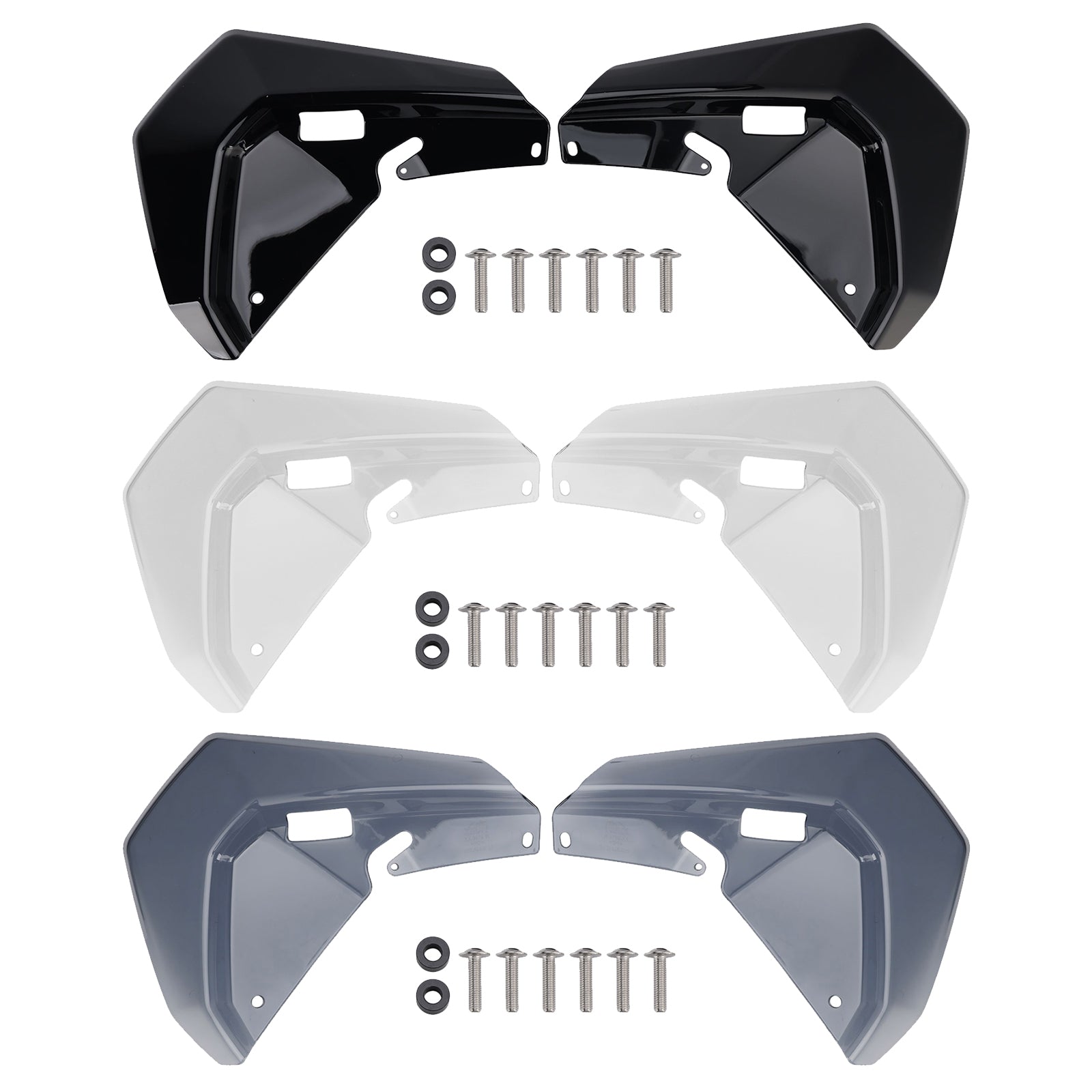 2025-2026 BMW R1300GS ADV Windshield Plate Side Panels