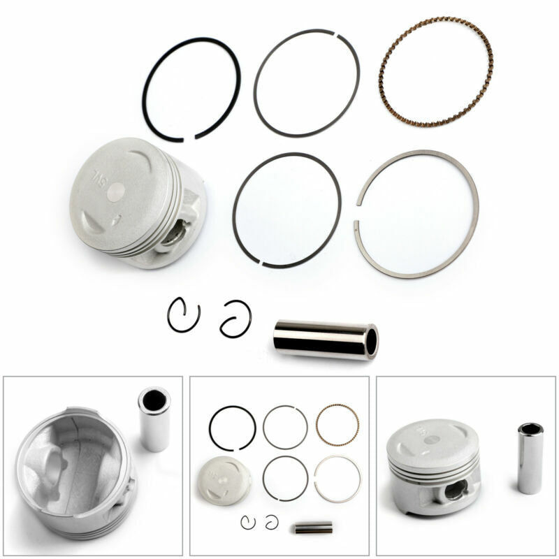 Piston +0.25mm UK Kit Yamaha YBR125 Size Bore 125 Ring YBR 54.25mm
