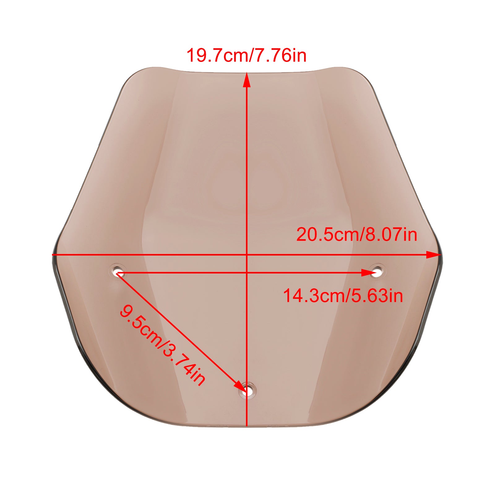 2023-2024 Suzuki GSX-8S Windshield WindScreen