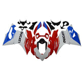 Amotopart 2012-2015 Kit carena Ducati 1199 899 Blue&amp;Red Style3
