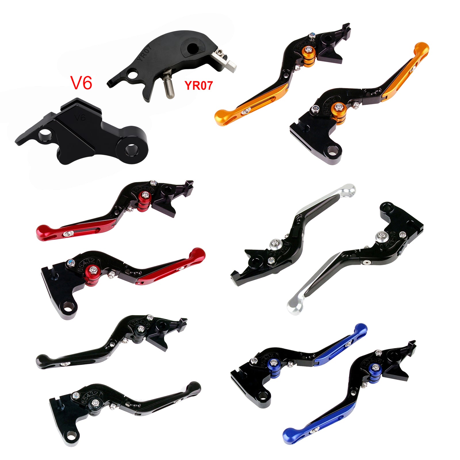 24-25 YAMAHA XSR900 XSR900GP MT-09 MT-09SP Adjustable Clutch Brake Lever