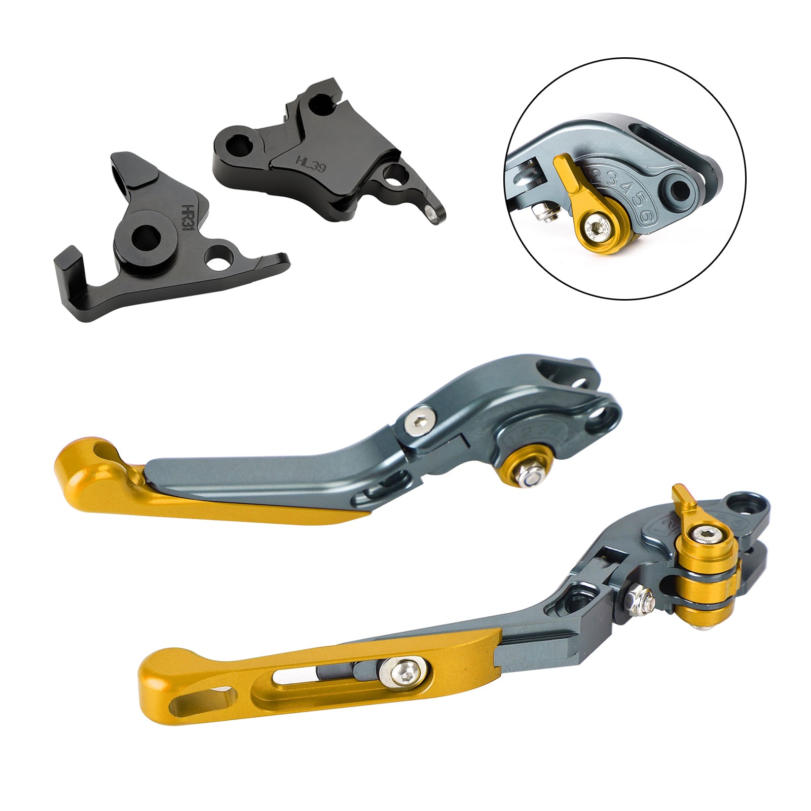 23-24 CFMOTO 450SS 450SR 21-23 450NK Adjustable Clutch Brake Lever