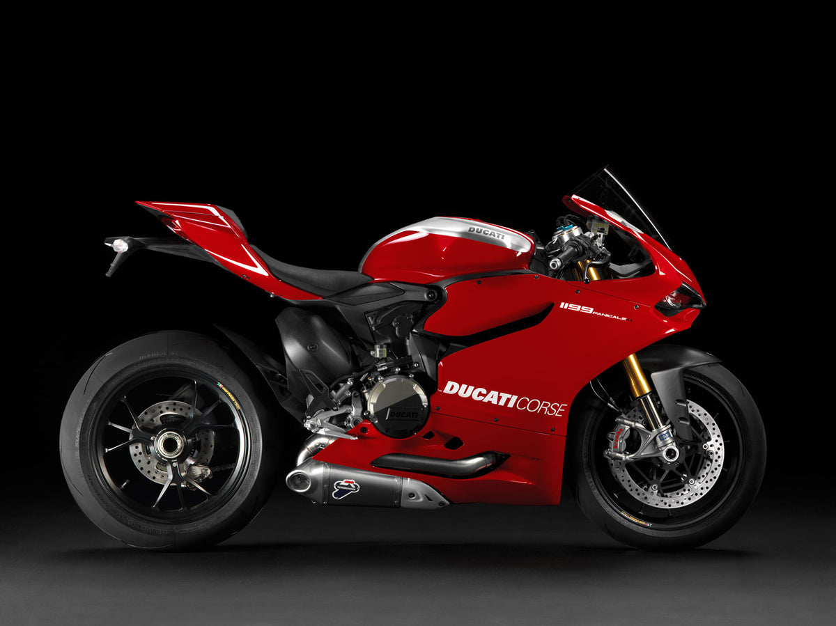 Amotopart 2012–2015 1199/899 Ducati Red Style2 Verkleidungsset