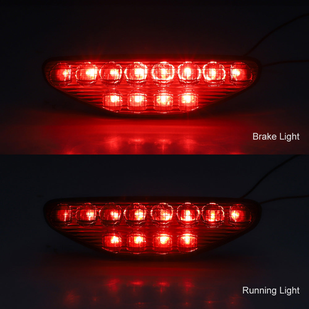 LED-Rücklicht für Hinterradbremse, Rücklicht für Honda TRX450R und TRX450ER 2006–2014, Schwarz