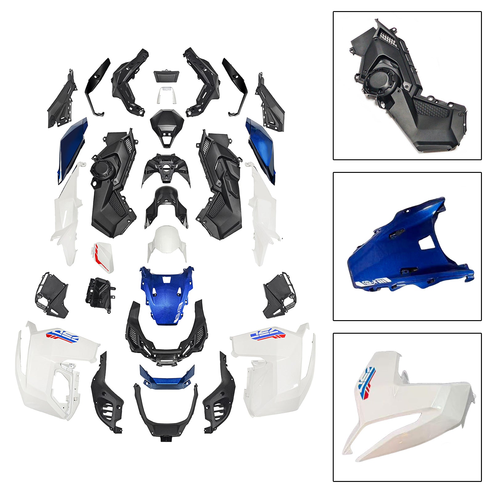 Amotopart 2025-2026 Honda X-ADV 750 Collection de kits de carénage