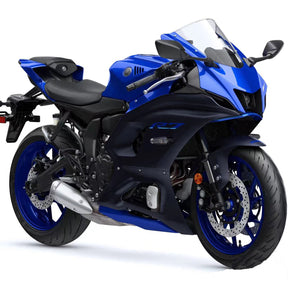 Amotopart 2021-2024 Kit carena Yamaha YZF-R7 blu opaco e nero Style2