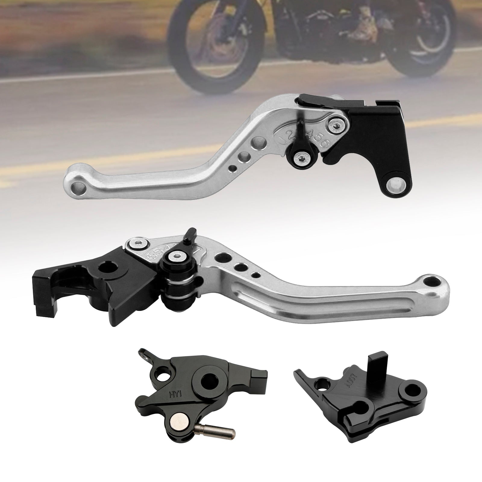 20-22 CFMOTO 400NK 650NK 650MT 650GT NEW Short Clutch Brake Lever