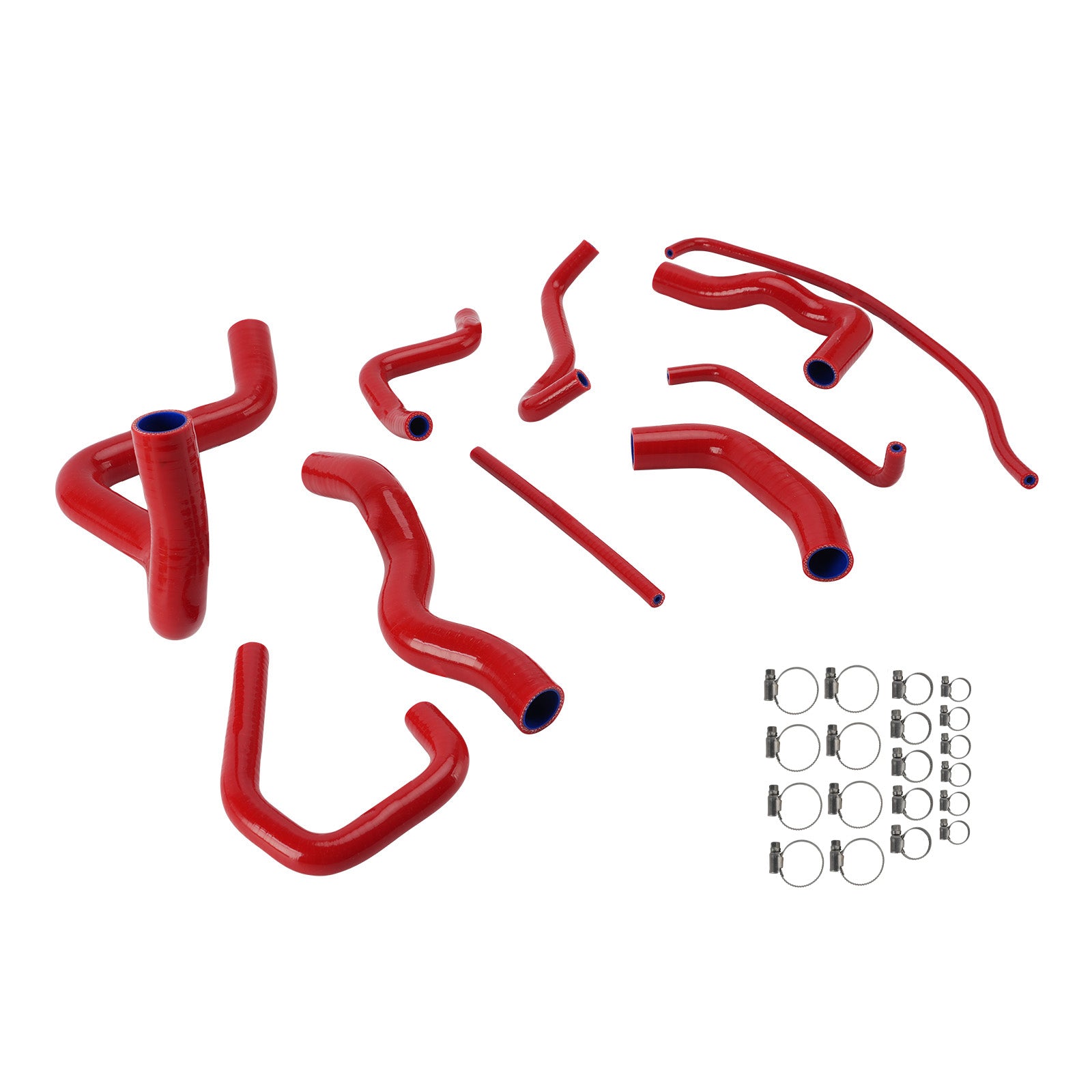 09-26 Kit de mangueira de refrigeração do radiador de silicone Kawasaki Ninja 636 ZX-6R