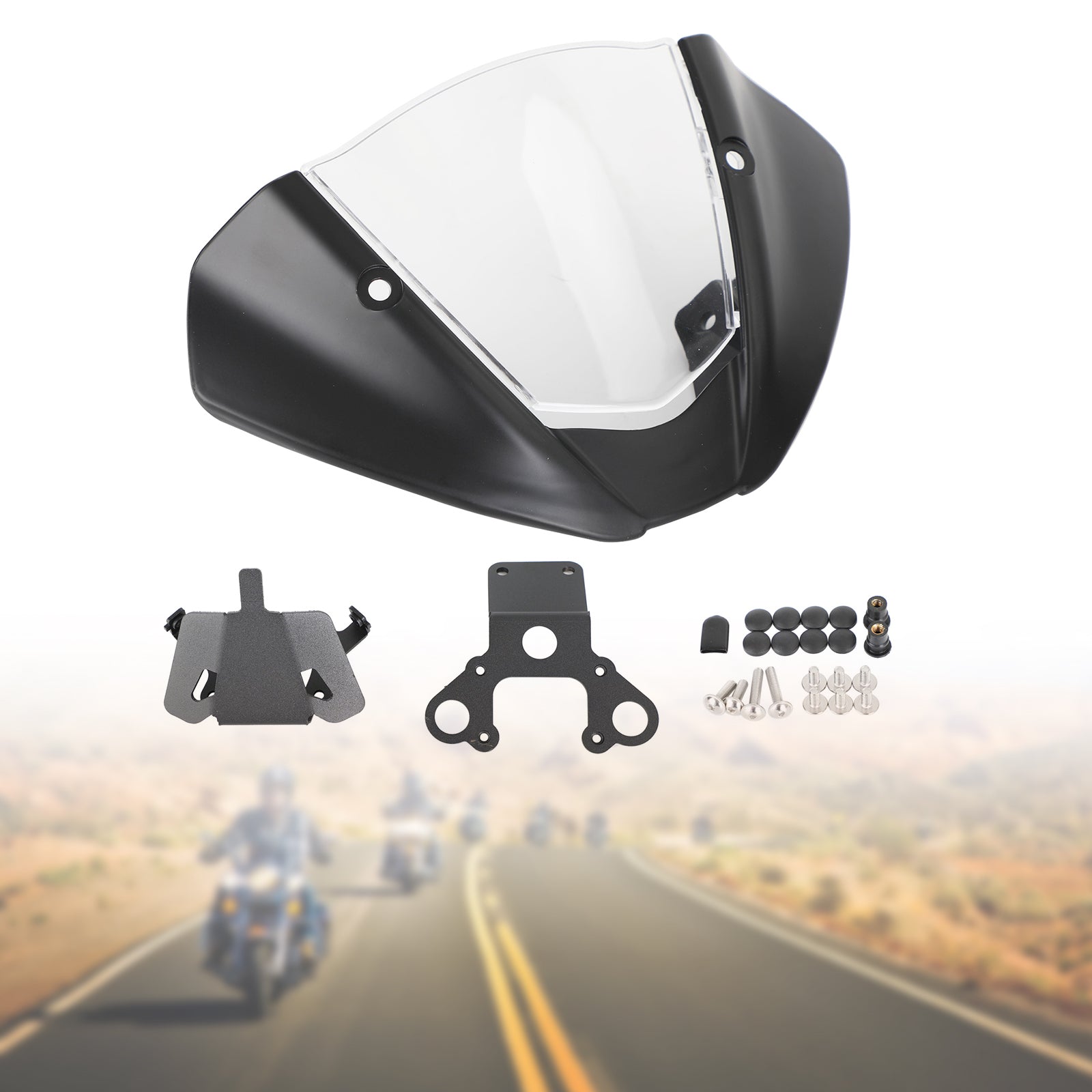 21-25 DUCATI Monster 937/950 Szyba przednia karbonowa