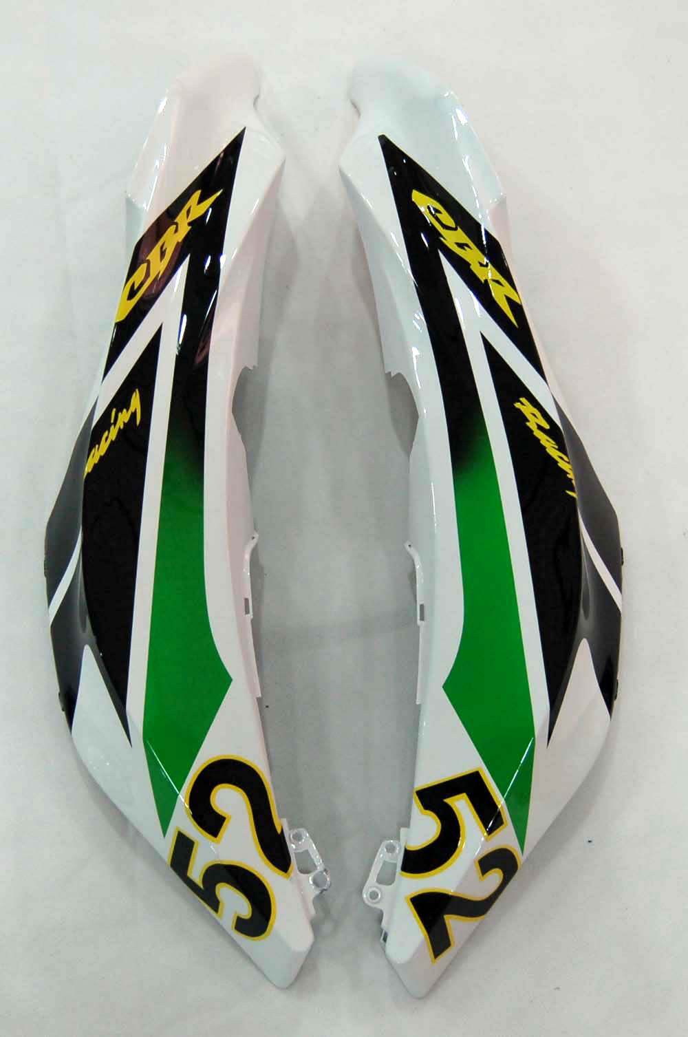 Amotopart 2009-2012 Honda CBR600RR Green&White Style2 Fairing Kit