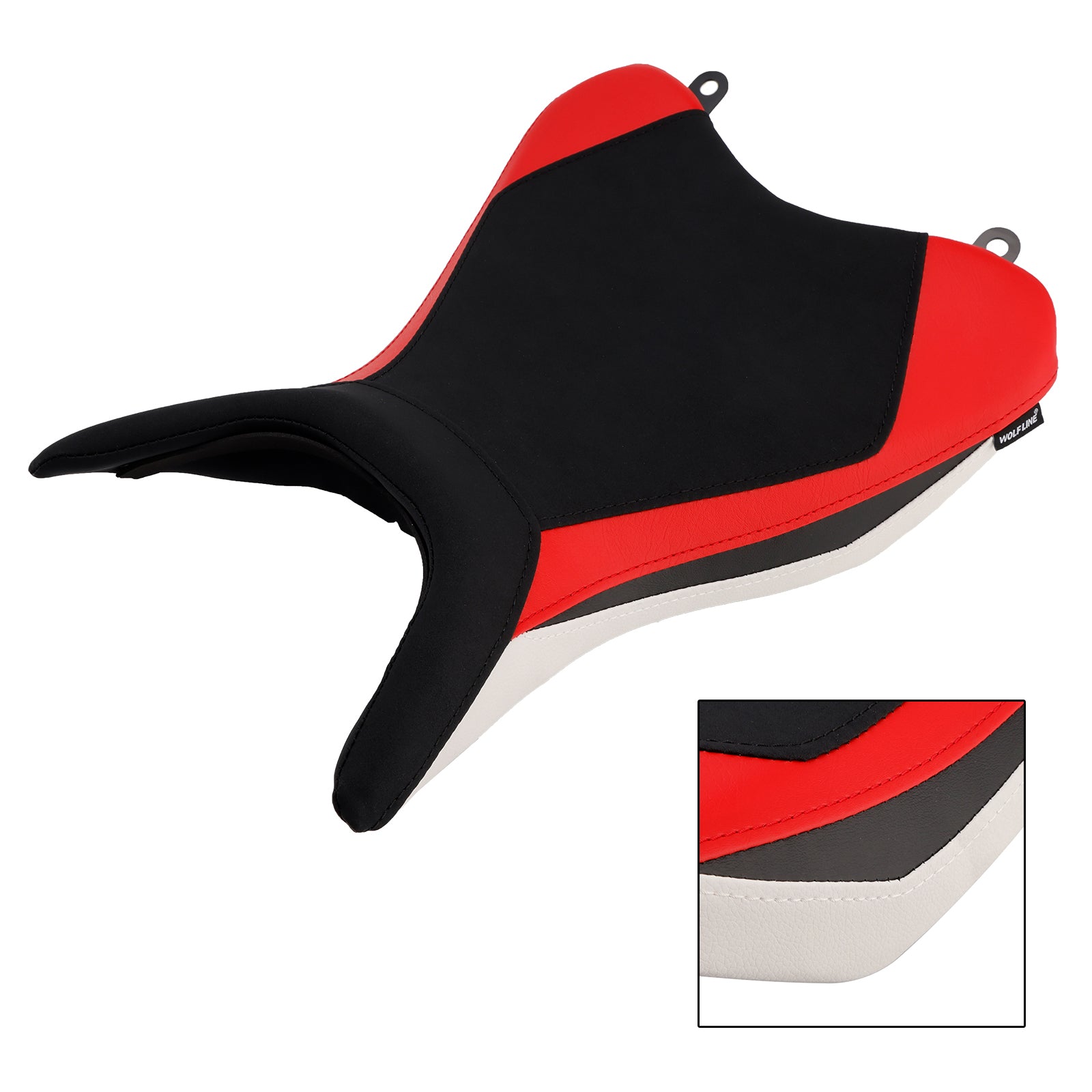 Yamaha Yzf-R3 25+ Mt-03 2025+ Front Driver Raider Seat Pillion Saddle Red Black