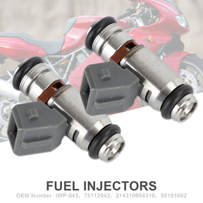 DUCATI MOTORCYCLES Supersport MH900 Monster 75112043 2PCS FUEL INJECTOR IWP043