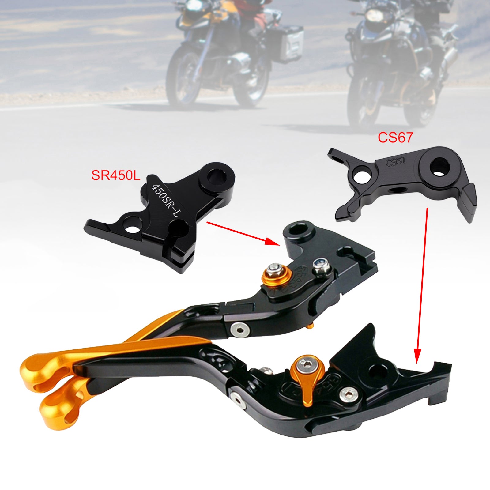 2024-2026 VOGE DS900X 900DSX Adjustable Clutch Brake Lever