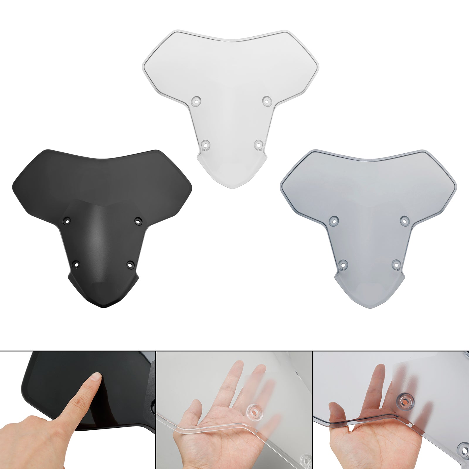 2020-2024 Kawasaki Z900 Windshield Windscreen