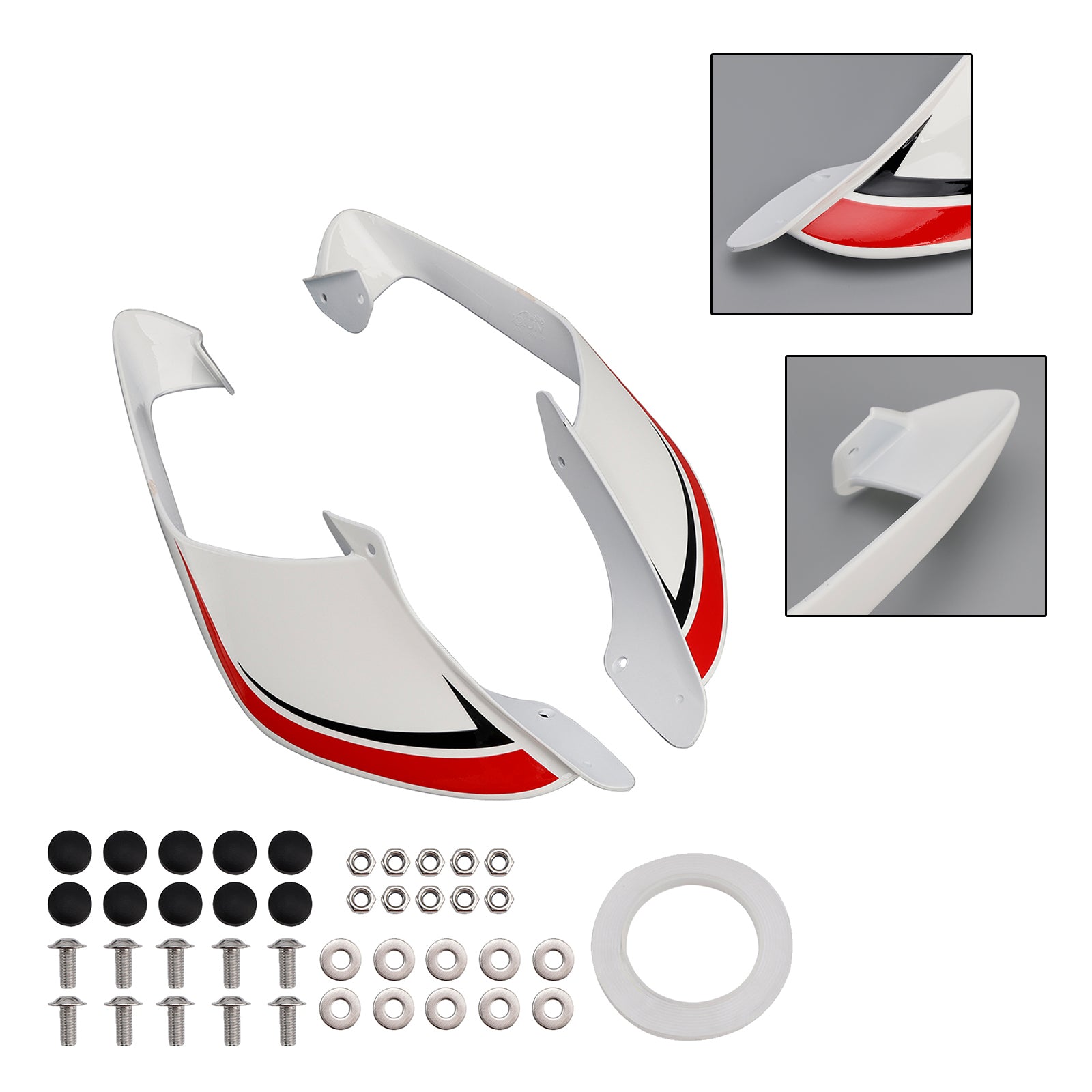 2021-2024 Yamaha YZF R1 R1M Voorzijde Winglets Vleugels Spoiler Kuip