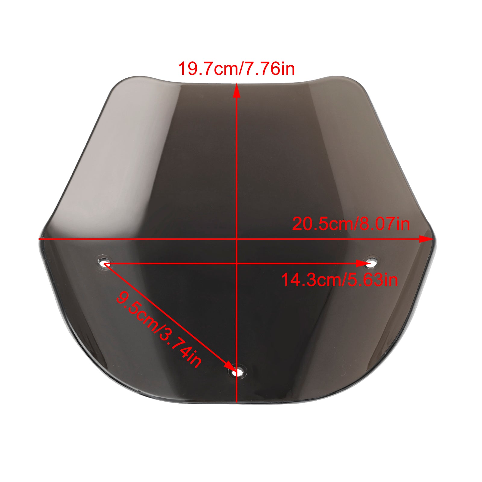 2023-2024 Suzuki GSX-8S Windshield WindScreen