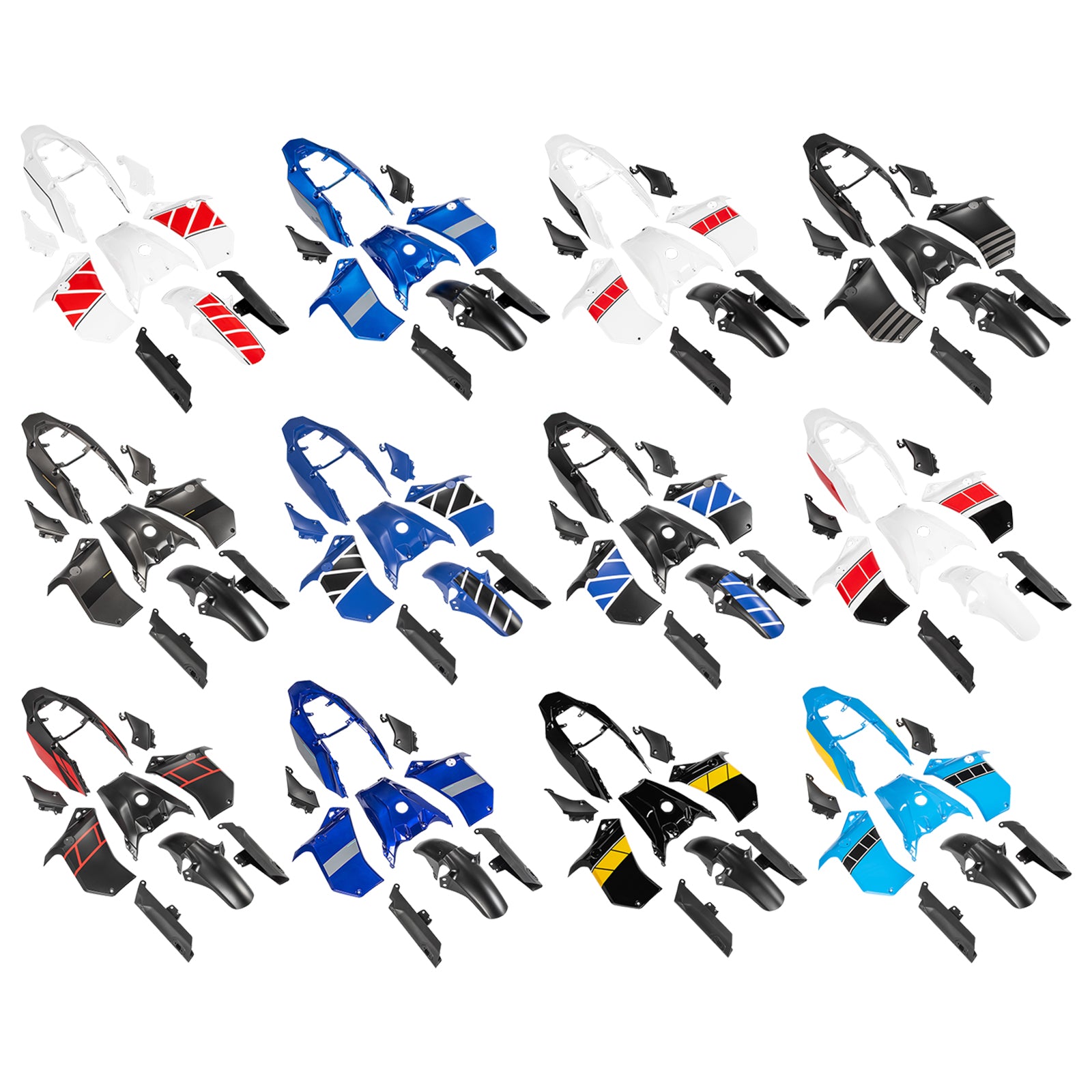 Amotopart 2019-2024 Yamaha Tenere 700 Fairing Kit