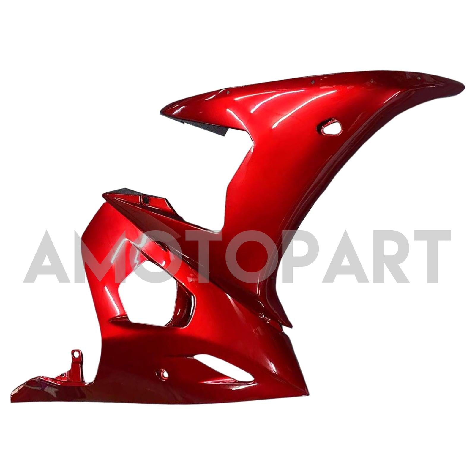 Amotopart 2005 Yamaha YZF 600 R6 Red Fairing Kit
