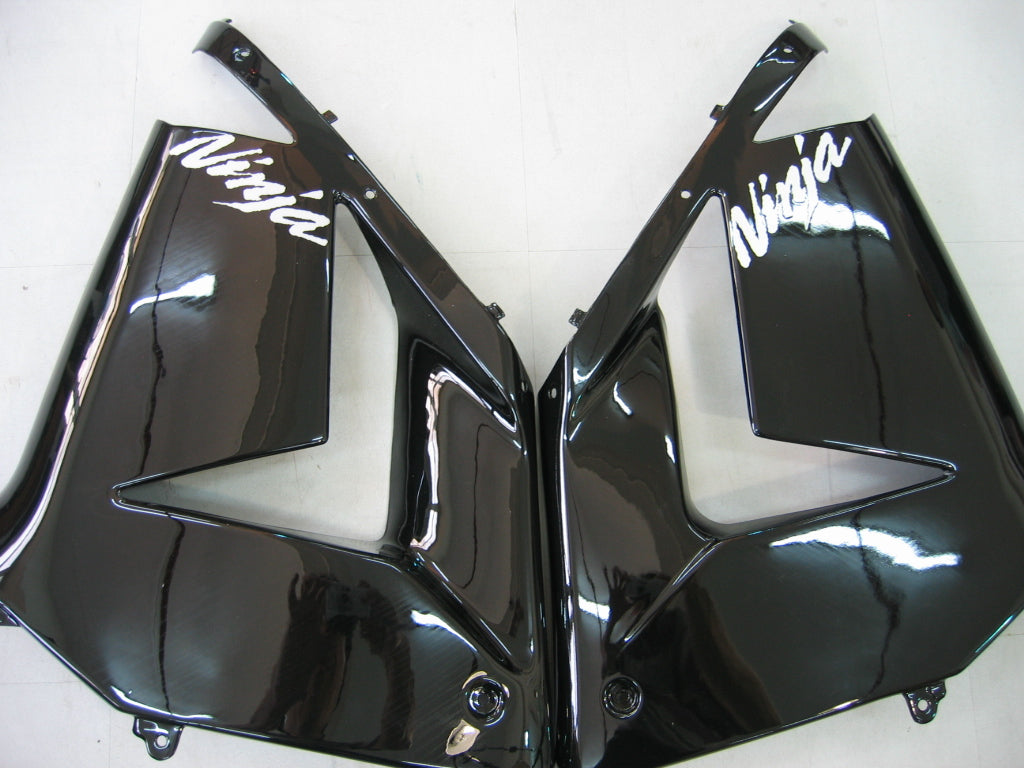 Amotopart 2004-2005 Kawasaki ZX10R Kit carena nera lucida e opaca