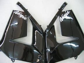 Amotopart 2004-2005 Kawasaki ZX10R Gloss&Matte Black Fairing Kit