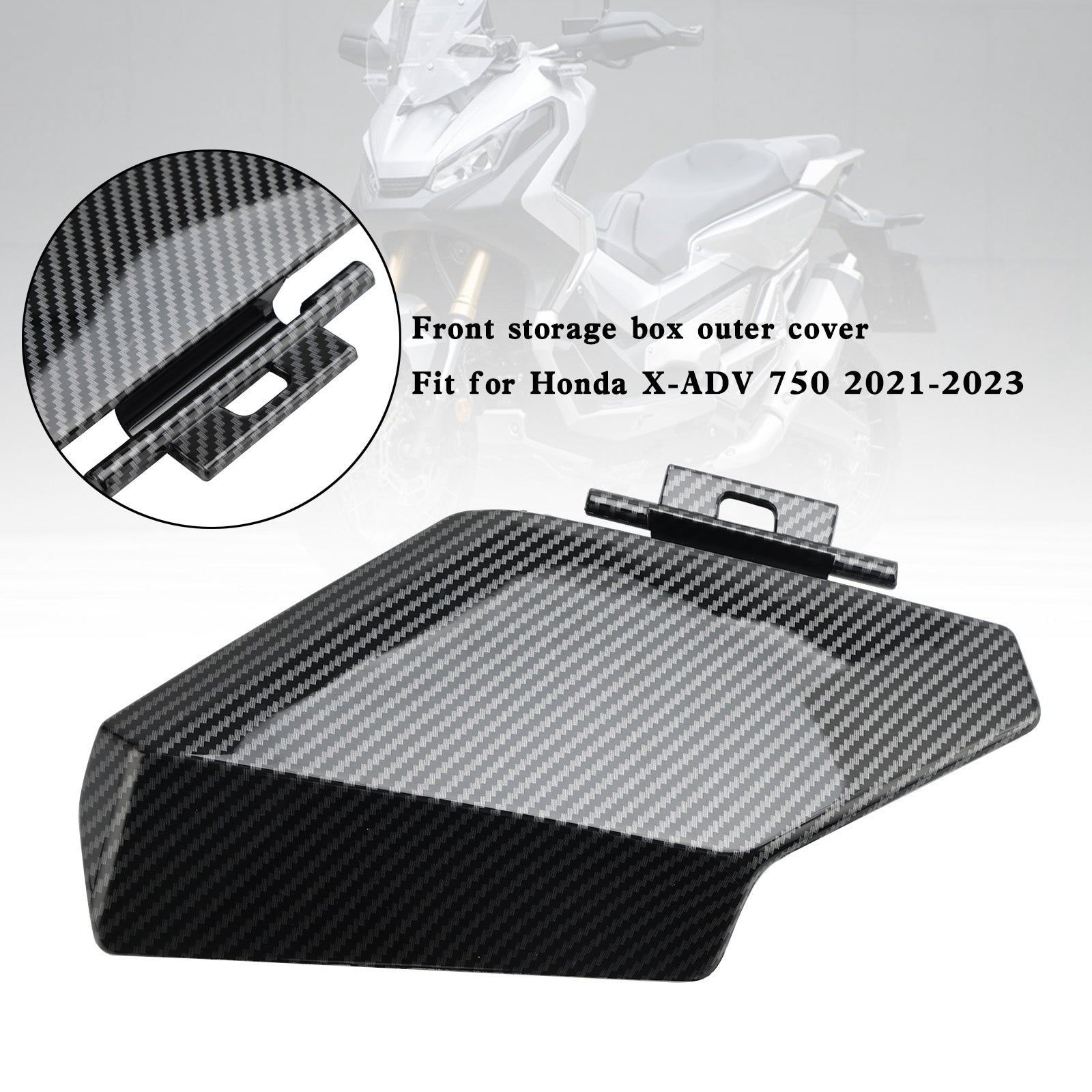 Vordere Aufbewahrungsbox-Außenabdeckung Verkleidungsverkleidung für Honda X-ADV 750 XADV 2021-2023