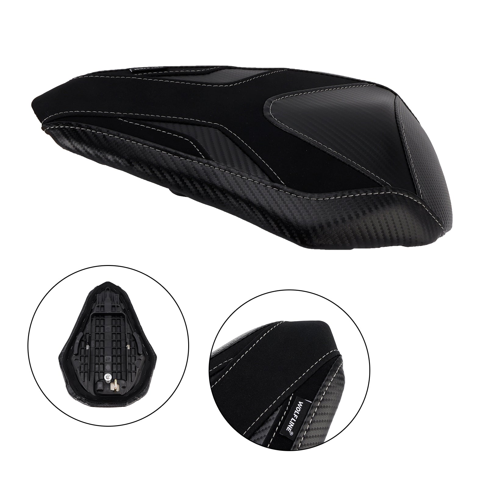 2017-2024 Honda Cbr250Rr Rear Passenger Seat Cushion Pillion Flat Multi