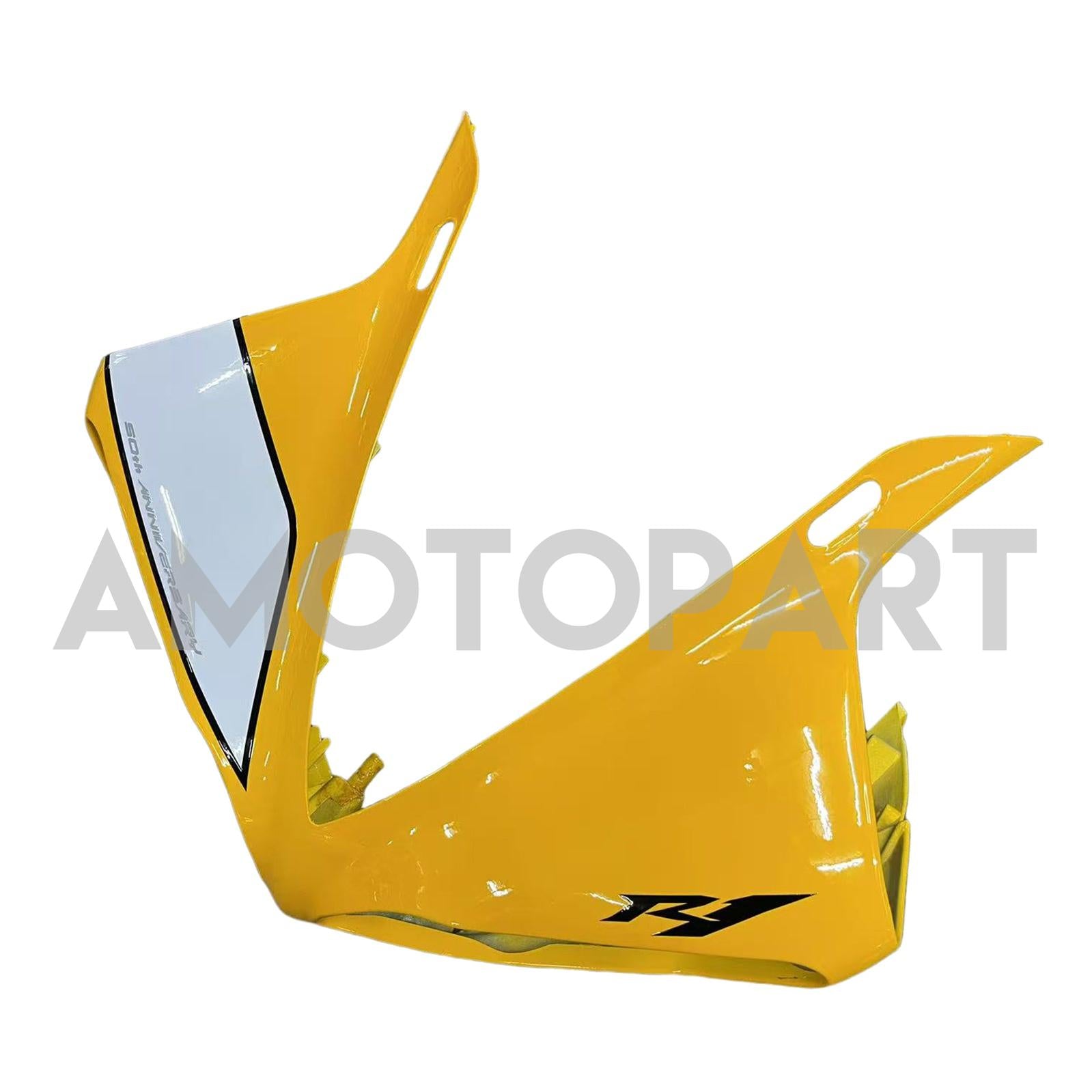 Amotopart 2009-2011 Yamaha YZF 1000 R1 Yellow Black White Fairing Kit