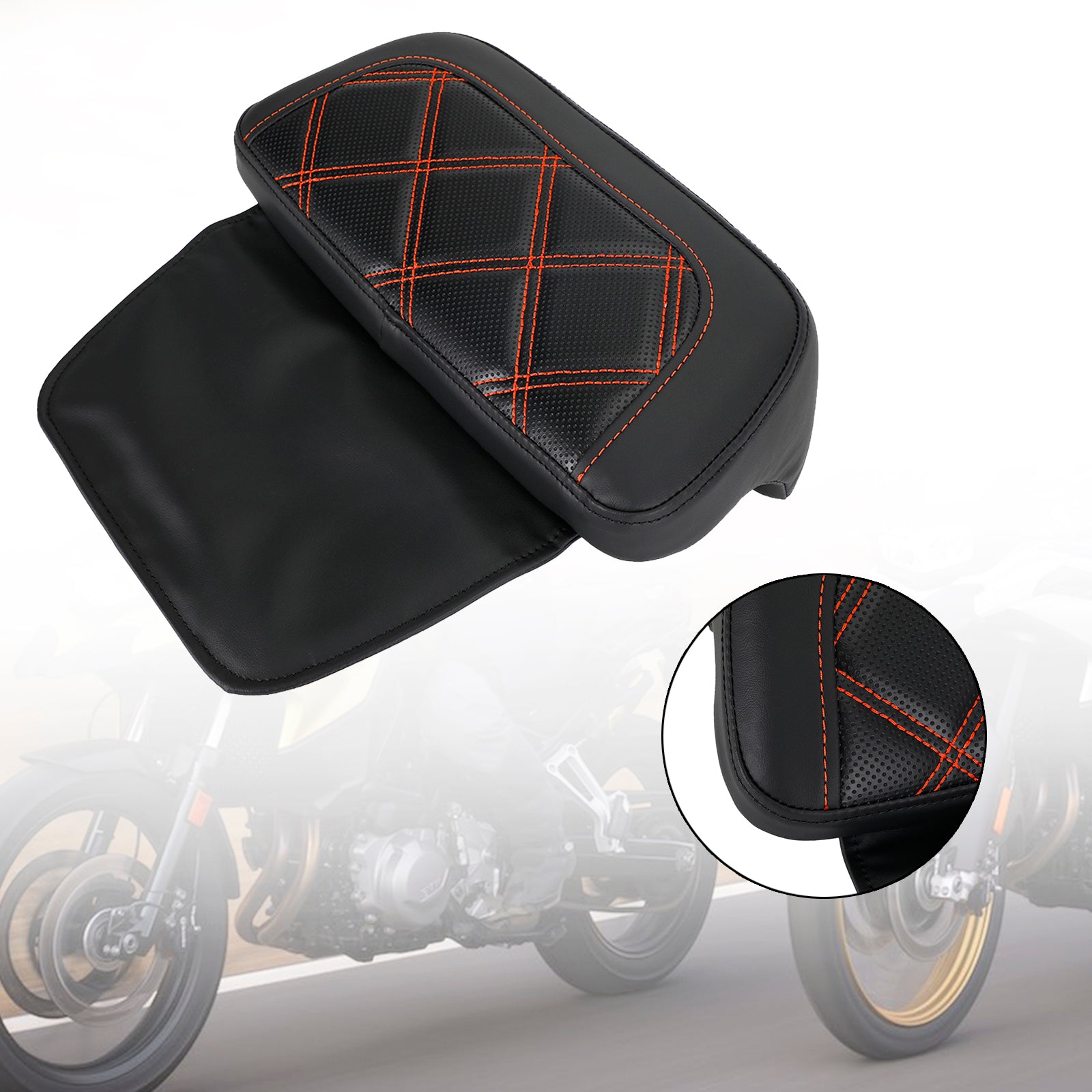 Tour Pak Touring FL Road Glide 2014-Up Chopped Pack Trunk Backrest Pad