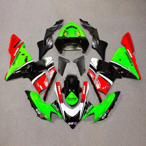 Kit carena Amotopart 2004-2005 ZX10R Kawasaki verde e rosso