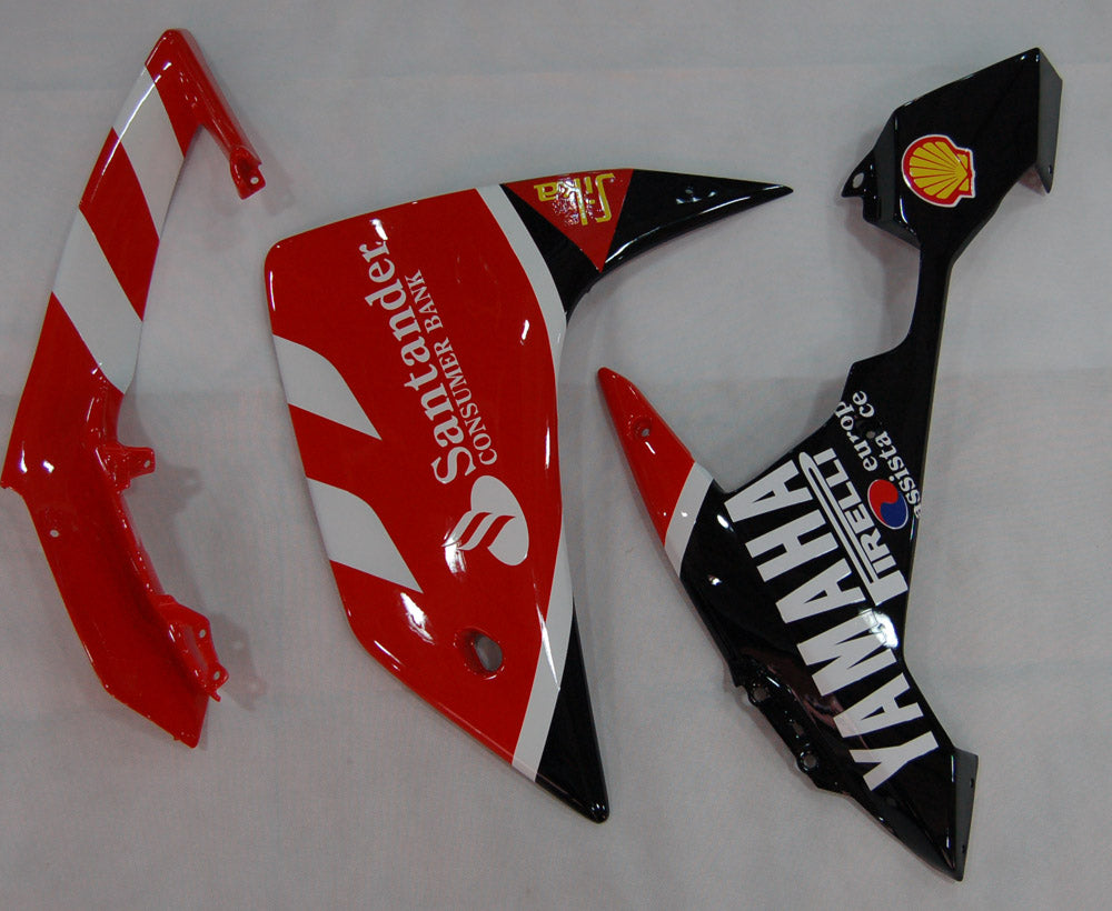 Amotopart 2007-2008 Yamaha YZF 1000 R1 Red&White Style5 Fairing Kit