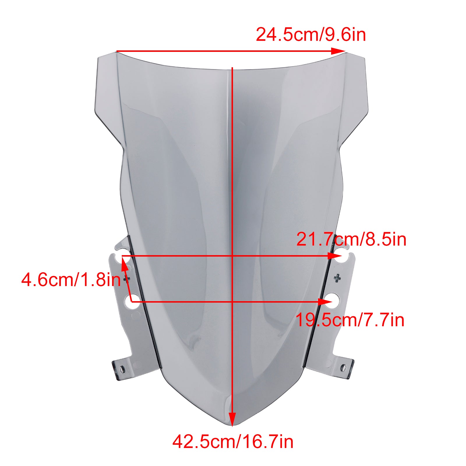 2024+ Daytona 660 Motorcycle Windshield WindScreen